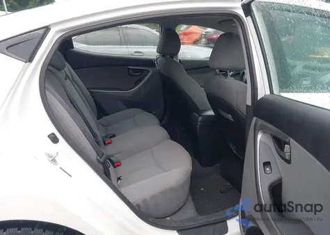 2013 Hyundai Elantra Gls from USA, damaged, VIN 5NPDH4AE4DH434216